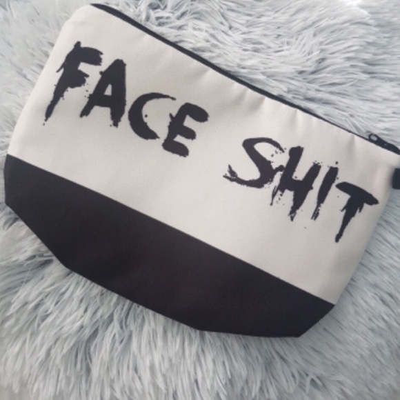 Face Shit Cosmetic Bag. - Picture 3 of 8